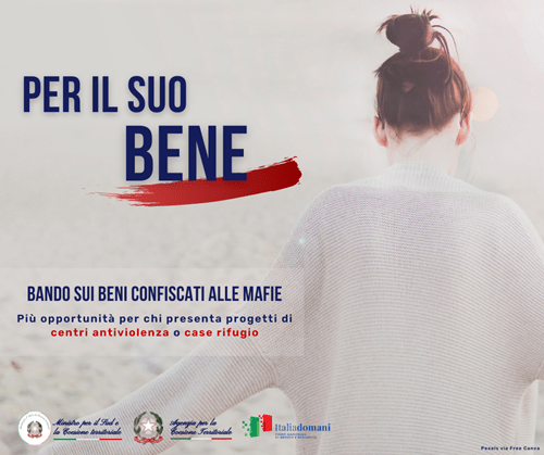 per il suo bene bando beni confiscati